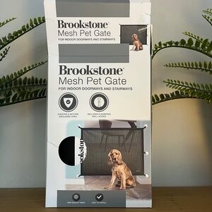 Brookstone Mesh Pet Gate.